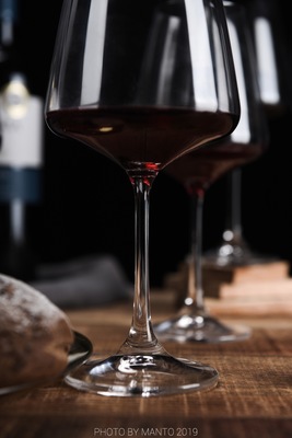 餐具类产品静物/白底拍摄|水晶玻璃红酒杯